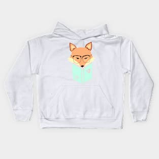 Reading Fox Kids Hoodie